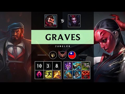 Graves Jungle vs Elise - TW Grandmaster Patch 25.13
