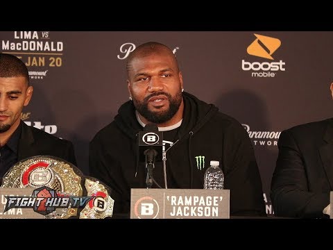 RAMAPGE VS. SONNEN - THE FULL BELLATOR 192 FINAL PRESS CONFERENCE VIDEO