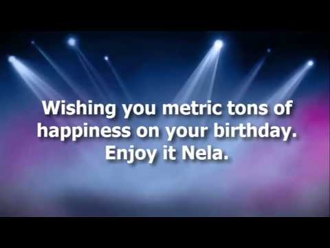 Happy Birthday Nela!