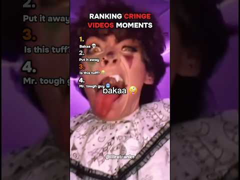 RANKING CRINGE VIDEO MOMENTS