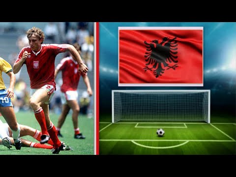 Ryszard Tarasiewicz⚽️Gol Albania v Polska [1-2] 1989
