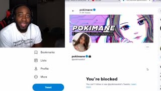 Jidion Reacts To Pokemon BLOCKING Him on Twitter Moments before being BANNED On Twitch😳😂