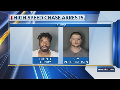 Three arrested after early morning chase, crash in Elmira