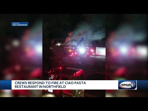 Crews respond to two-alarm fire at Ciao Pasta in Northfield