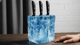 You’ve NEVER Seen a KNIFE HOLDER Like This — ICE RESIN IDEA!