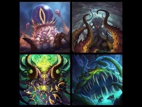 THE POWER OF 3 OLD GODS! - C'THUN'S GOLDEN ARMY - HEARTHSTONE