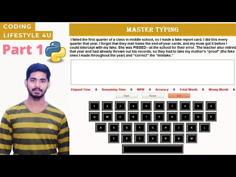 Master Typing Using Python Part 1 Python Project For Absolute Beginners