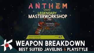 Anthem - Godroll Legendary Vassa&#39;s Surprise got a SURPRISE for you! It SHREDS!  [ Masterworkshop ]