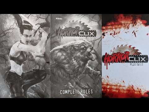 Board Game Archaeology #69 HorrorClix game by WizKids (2006)