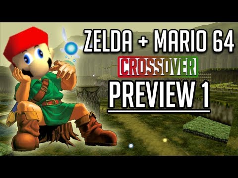Mario de Super Mario 64 se cuela en Zelda: Ocarina of Time Mario de Super Mario 64 se cuela en Zelda: Ocarina of Time