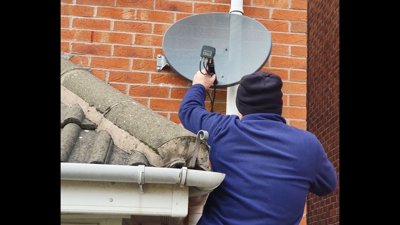 Installing Satellite cable