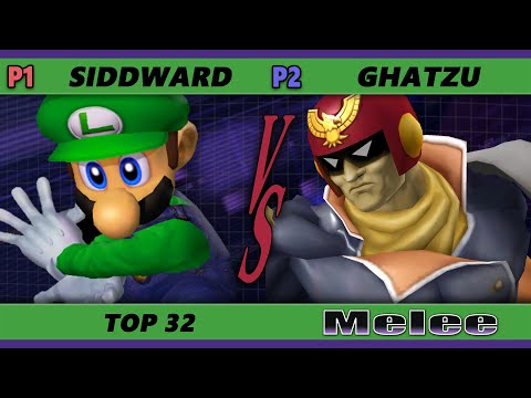 S@X 399 Online Top 32 - Gahtzu (Captain Falcon) Vs. Siddward (Luigi) Smash Melee - SSBM