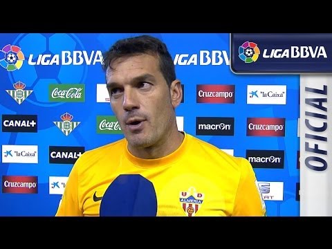 Entrevista a Esteban tras el Real Betis (0-1) UD Almería - HD