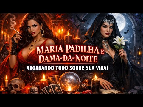 MARIA PADILHA E DAMA-DA-NOITE ABORDANDO TUDO SOBRE SUA VIDA!