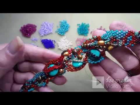 HOW TO: Make a freeform beaded bracelet with Linda: Part 1