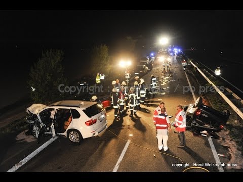 Eine 85 jährige Geisterfahrerin ist auf der B9 bei Speyer tödlich verunglückt - Falschfahrerin