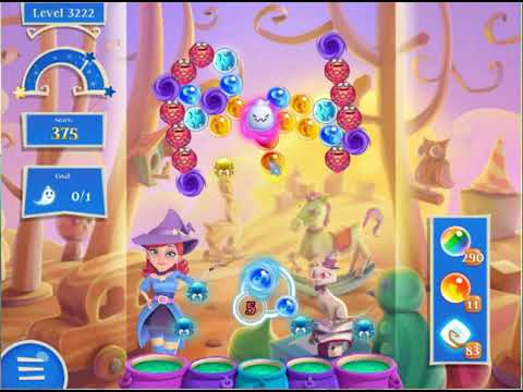 Bubble Witch 2 Saga Level 3222 with no booster