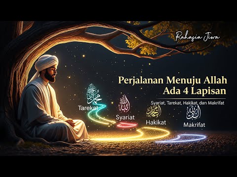 SYARIAT, TAREKAT, HAKIKAT, DAN MAKRIFAT✨ JALAN MENUJU ALLAH | TAPI HANYA SEDIKIT YANG SAMPAI 🌟