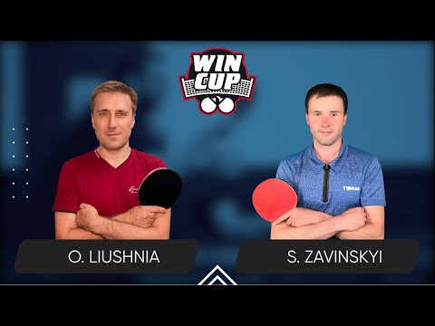 01:00 Oleksandr Liushnia - -Serhii Zavinskyi West 7 WIN CUP 28.01.2024 | TABLE TENNIS WINCUP