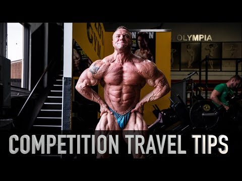 Brad Rowe 4 Days Out From Chicago Pro Posing Workout Packing For Travel