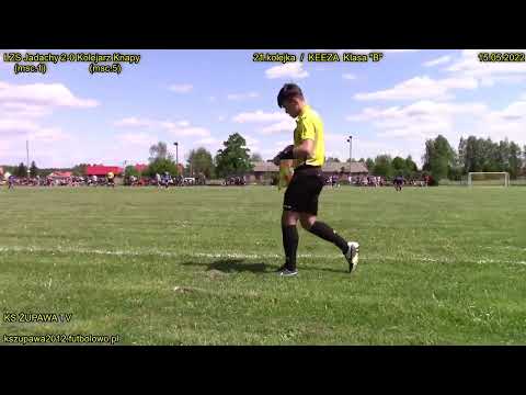 Skrót meczu: LZS Jadachy - Kolejarz Knapy (15.05.2022) KEEZA Klasa "B" / 21.kolejka