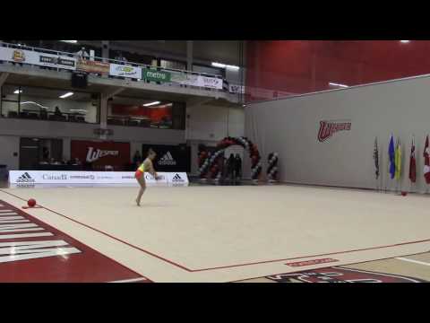 Izabella Helbin Junior Clubs 2016 CDN Championships RG Comp B