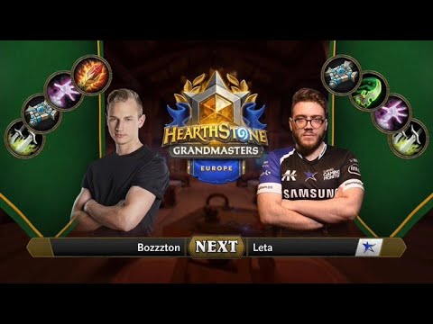 Bozzzton vs Leta | 2021 Hearthstone Grandmasters Europe | Decider | Season 2 | Week 4
