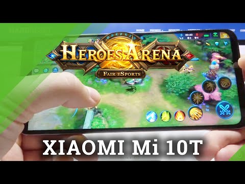 Gaming Test of Heroes Arena on Xiaomi MI 10T – Gameplay