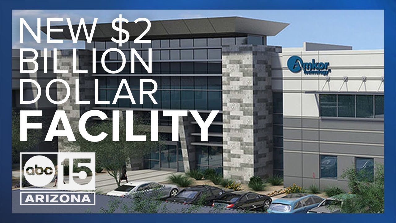 Amkor plans $2 billion facility in Peoria for packaging Apple computer chips