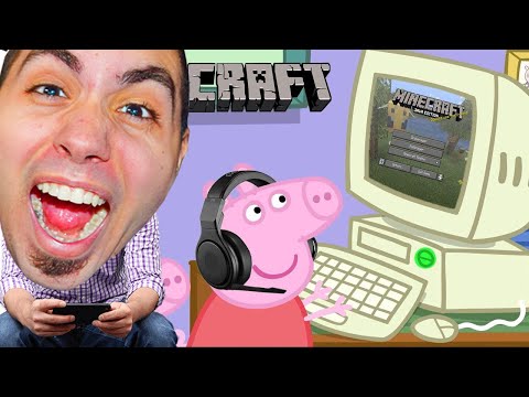 Insane Peppa Pig Speedrun in Minecraft! 😱