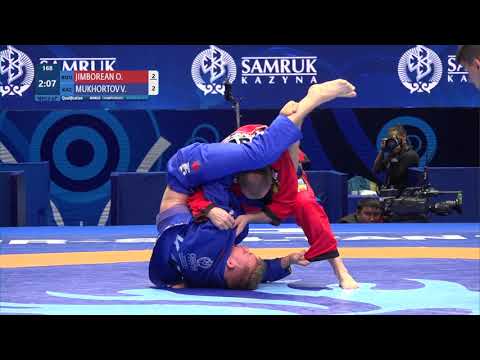 Qual. Men's GP Gi - 62 kg: O. JIMBOREAN (ROU) v. V. MUKHORTOV (KAZ)