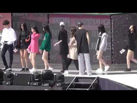 171022 GFRIEND & WANNA ONE - rehearsal opening of Busan One Asia Festival 2017