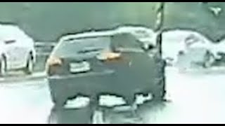 【自撞影片】開到恍神？這一下應該清醒了
