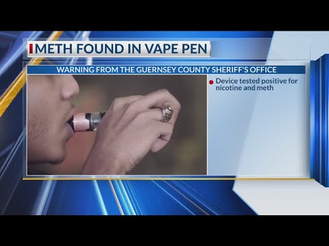 ‘Rare’ vape pen with meth mixture found in Ohio