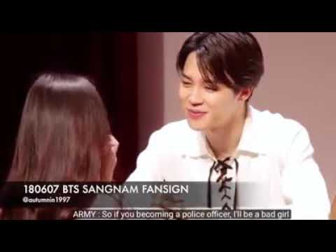 BTS FANSIGN JIMIN♥