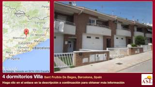 preview picture of video '4 dormitorios Villa se Vende en Sant Fruitós De Bages, Barcelona, Spain'