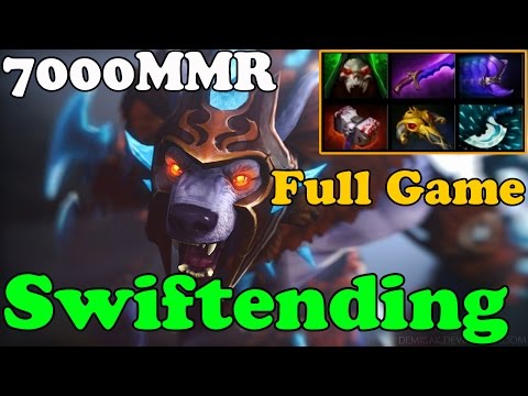 Dota 2 - Swiftending 7000 MMR Plays Ursa - FULL GAME - Ranked Gameplay