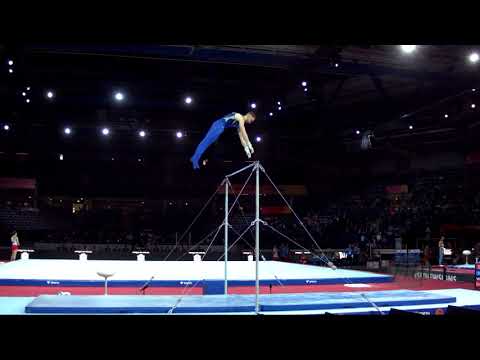 DOLGOPYAT Artem (ISR) - 2019 Artistic Worlds, Stuttgart (GER) - Qualifications Horizontal Bar