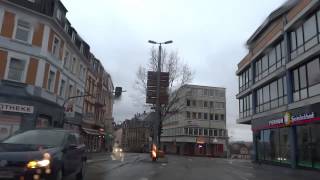 preview picture of video 'Autofahrt in Pirmasens Südwestgermany 1-2015'