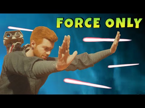 Can You Beat Jedi Survivor with Only the Force?