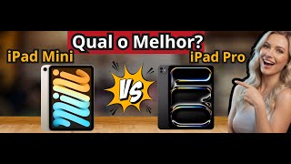 (NOVO)IPAD MINI VS IPAD PRO-Melhor Ipad de 2026