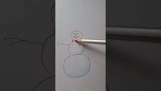 snowman👍 #music #drawing #draw