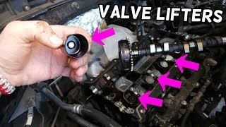 HOW TO REPLACE VALVE LIFTERS ON CAR. Most Gasoline and Diesel Engines