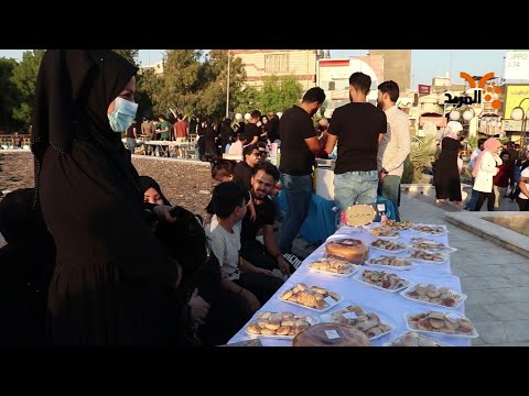 شاهد بالفيديو.. بازار فني خيري لدعم الايتام في ميسان #المربد