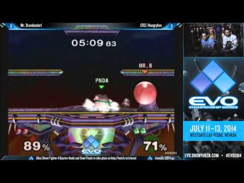 EVO 2014 SSBM Pools - Mr. Brandandorf vs Hungrybox