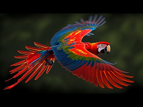 Slow Down Your Thoughts - Relaxation Music with Nylon String Guitar and Bird Videos - Peaceful