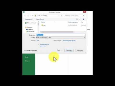 Excel: Excel-Datei mit Passwort schützen ( HD )