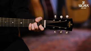 Video thumbnail for Sigma JM-SG45 Strum play by WM SOUND Guitars 원미사운드