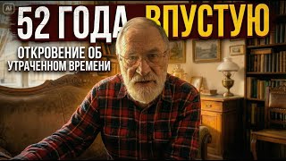 Мне 73. Я жалею, что понял это только сейчас.