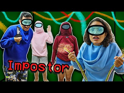 JOGAMOS AMONG US NA VIDA REAL NO SEGUNDO ANDAR DA MANSÃO! - DEU BRIGA! - (Impostor IQ 999,999,999)